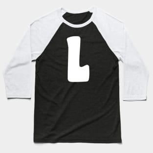 Letter L Baseball T-Shirt